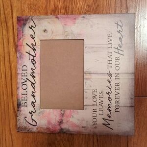 Beloved Grandmother Memorial Wood Photo Frame